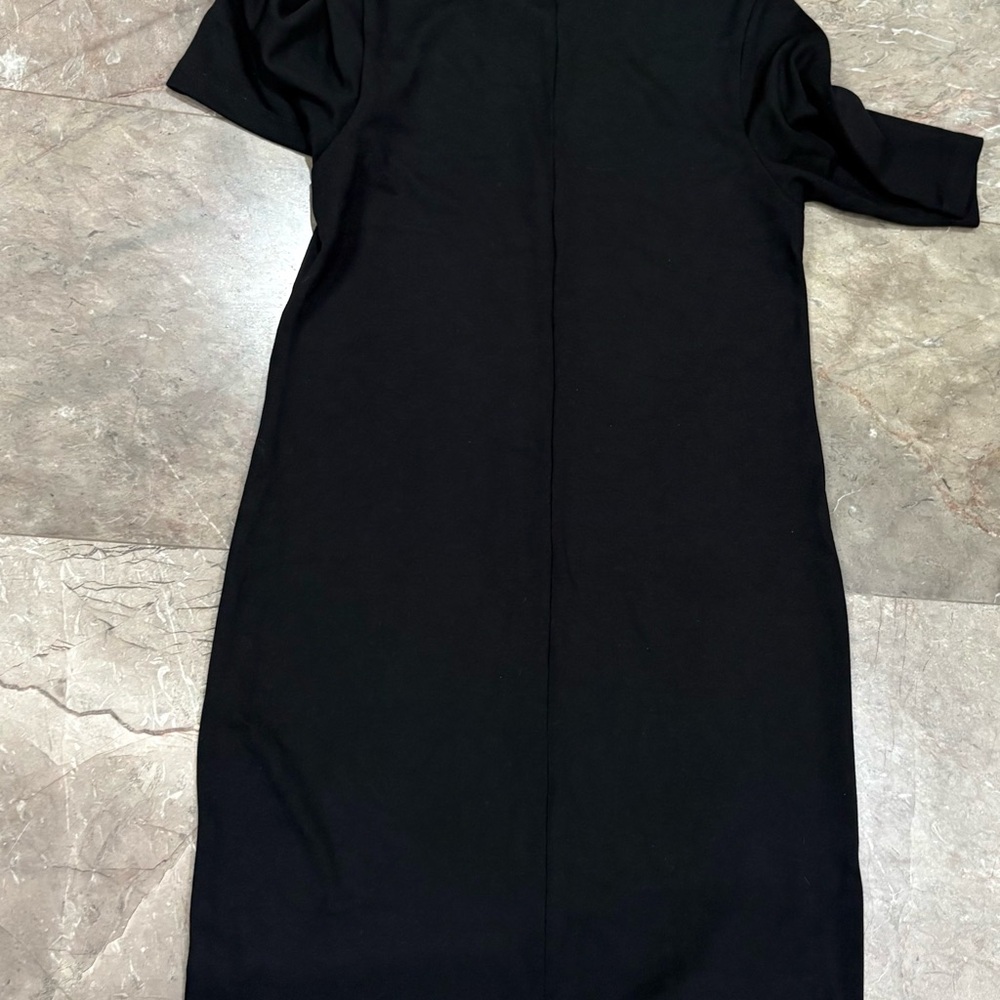 ASOS Black Mid Sleeve Dress